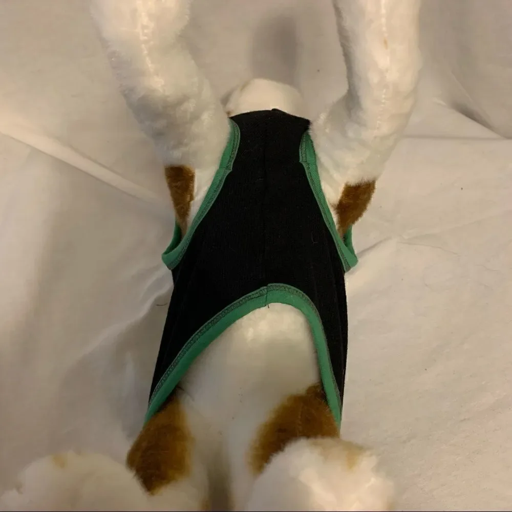 Black and Green Alligator Doggie T-Shirt Sz S